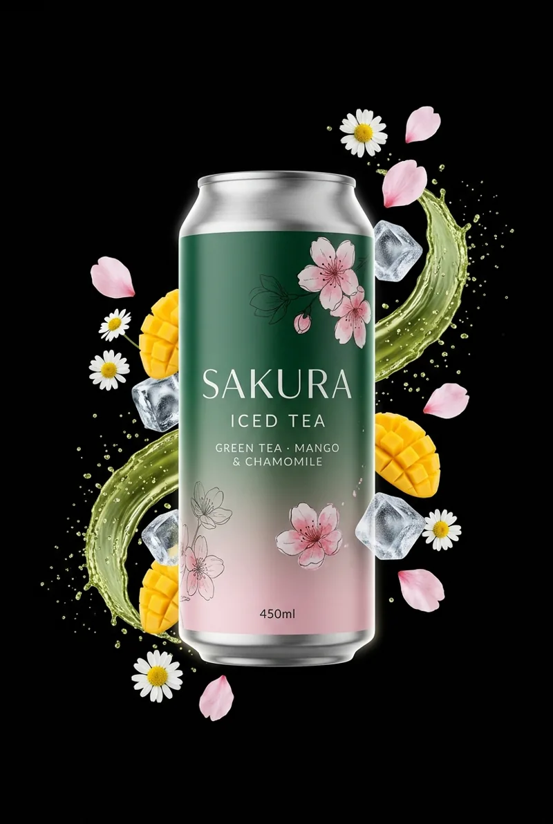 Green Tea Малина